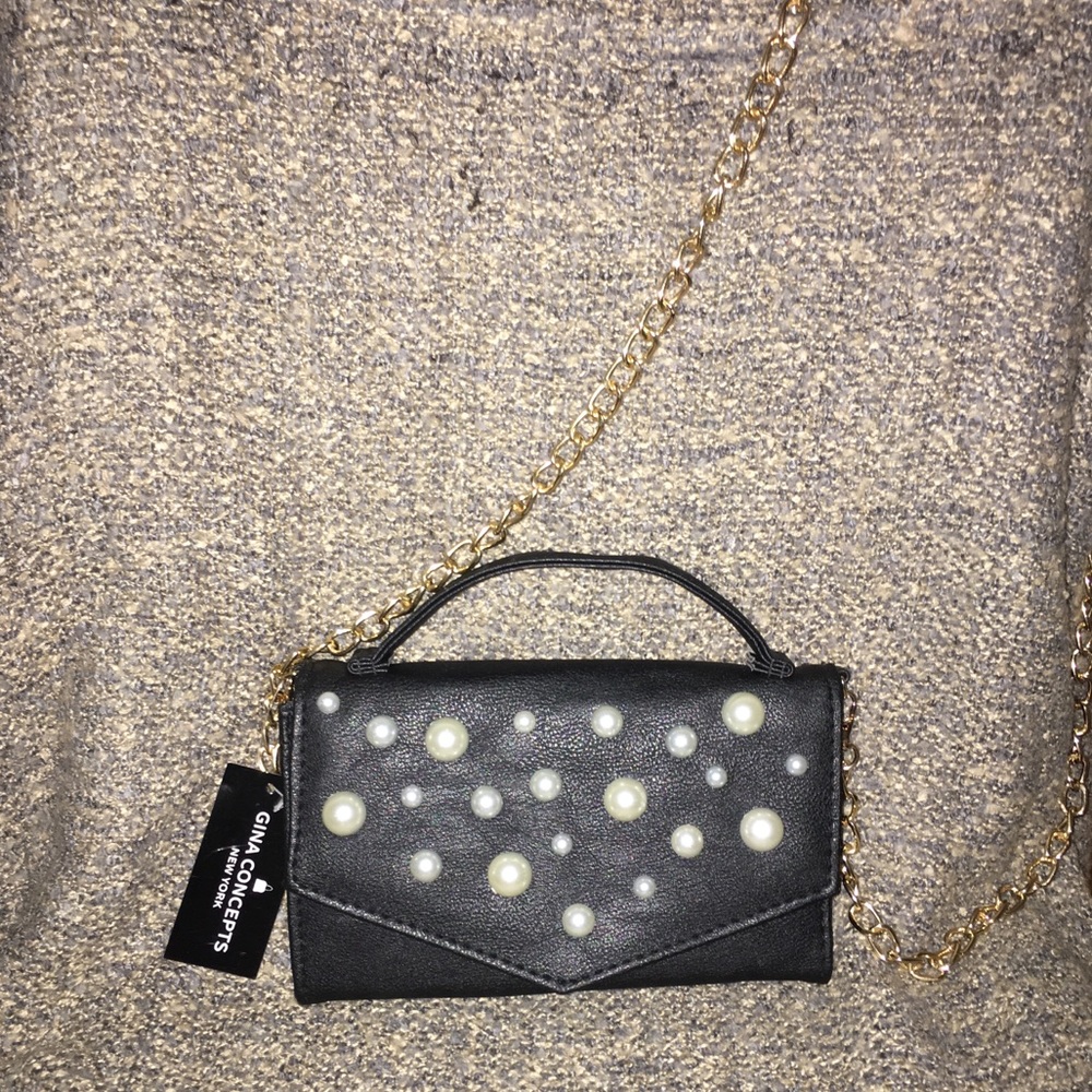 Gina Concepts New York Faux Pearl Purse